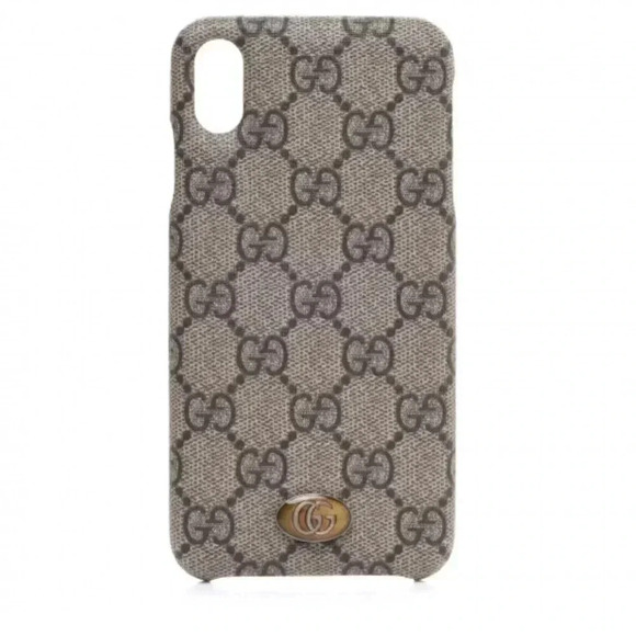 Gucci Accessories - GG Supreme Monogram Ophidia iPhone XS Max Case
